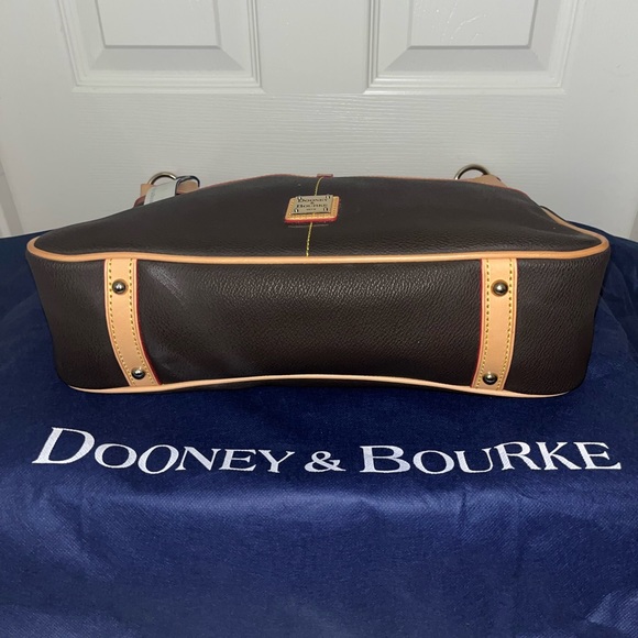 Dooney & Bourke Brown and Tan Bag - Picture 3 of 5